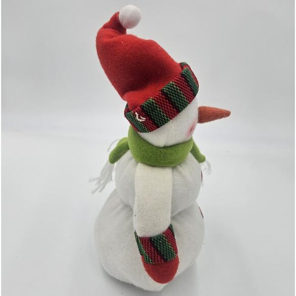 The Bon-Ton Plush Snowman 2009 Stuffed Animal Christmas Winter Soft Weighted - Picture 5 of 10